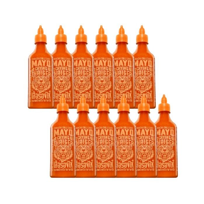 [CASE] CRYING THAIGER Sriracha Chilli Sauce Mayo 440ml x12 