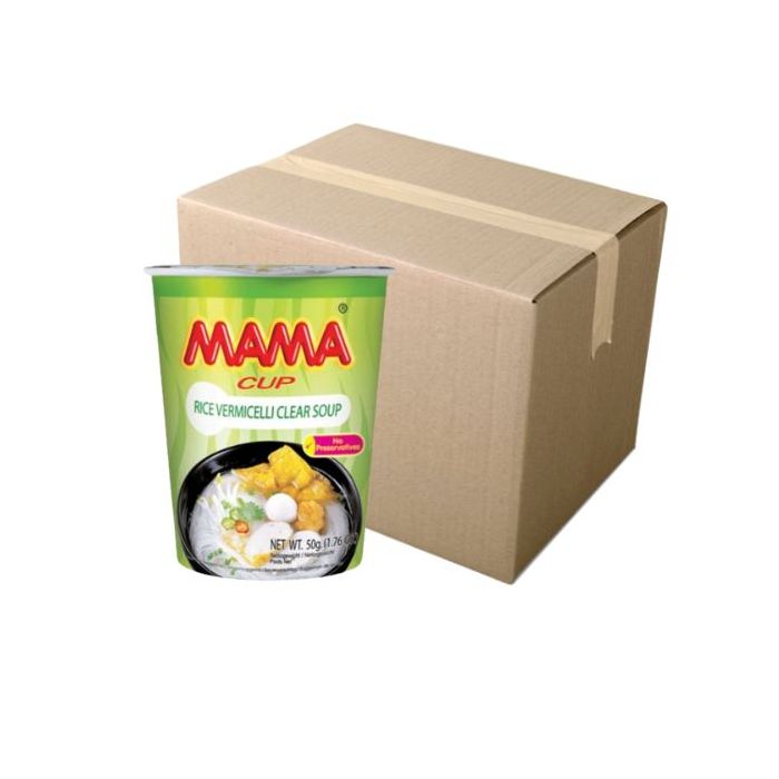 [CASE] MAMA Cup Vermicelli Clear Soup 50g x 24 