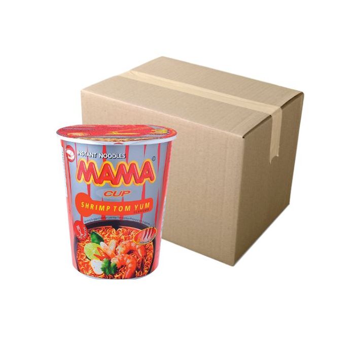 [CASE] MAMA Shrimp Tom Yum Flavour Cup 70g x 12 