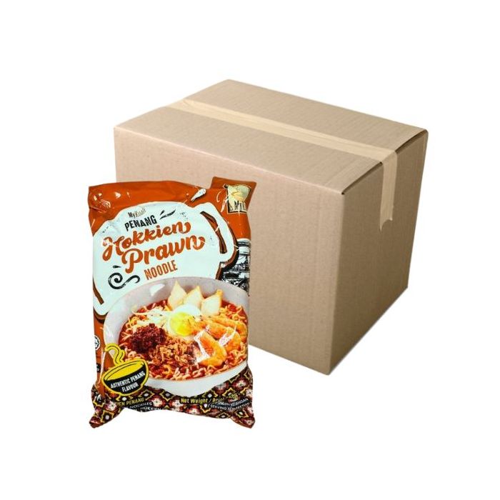 [CASE] MYKUALI Penang Spicy Prawn Soup Noodle 105g x 48 