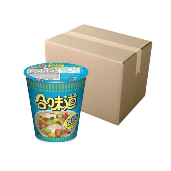 [CASE] NISSIN Cup Noodles Seafood Flavour 72g x 24 