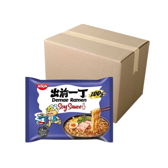 [CASE] Nissin Demae Ramen - Soy sauce Flavour 100g x 30 