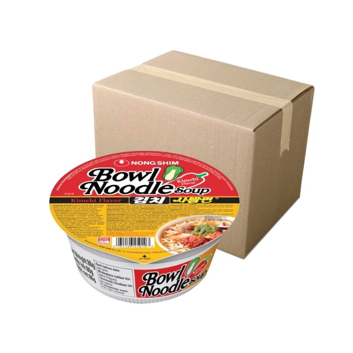 [CASE] NONGSHIM Noodle Soup Kimchi Flavour 100g x 12 