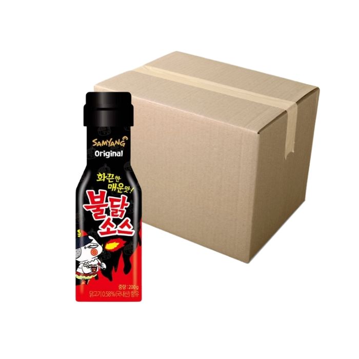 [CASE] SAMYANG Buldak/Hot Chicken Sauce 200g x 24 