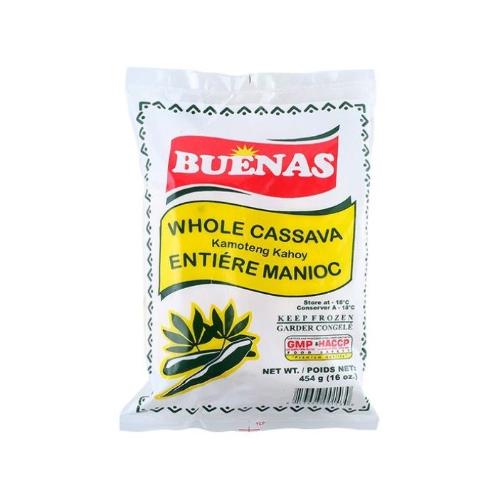 [FROZEN] BUENAS WHOLE Peeled Cassava 454g 菲律賓整个去皮木薯