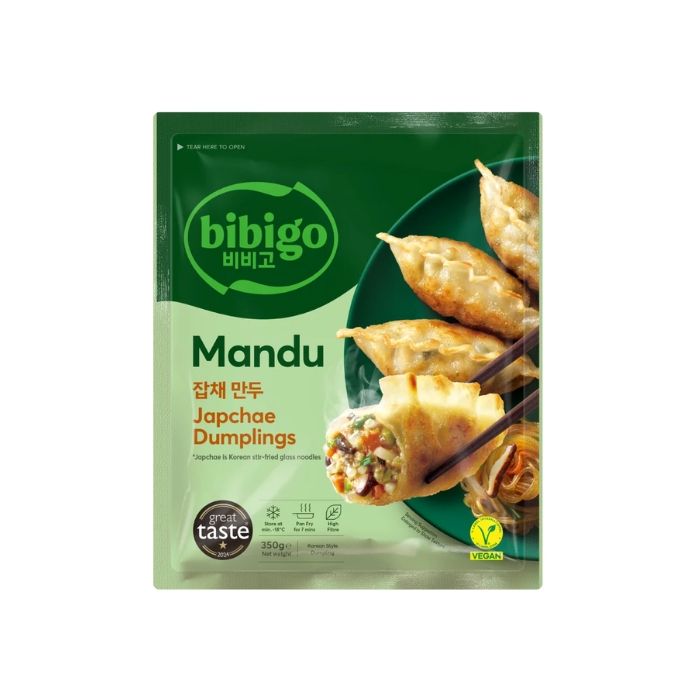 [FROZEN] CJ Bibigo Original Dumplings Plant-Based Japchae 350g 韓式雜菜餃子