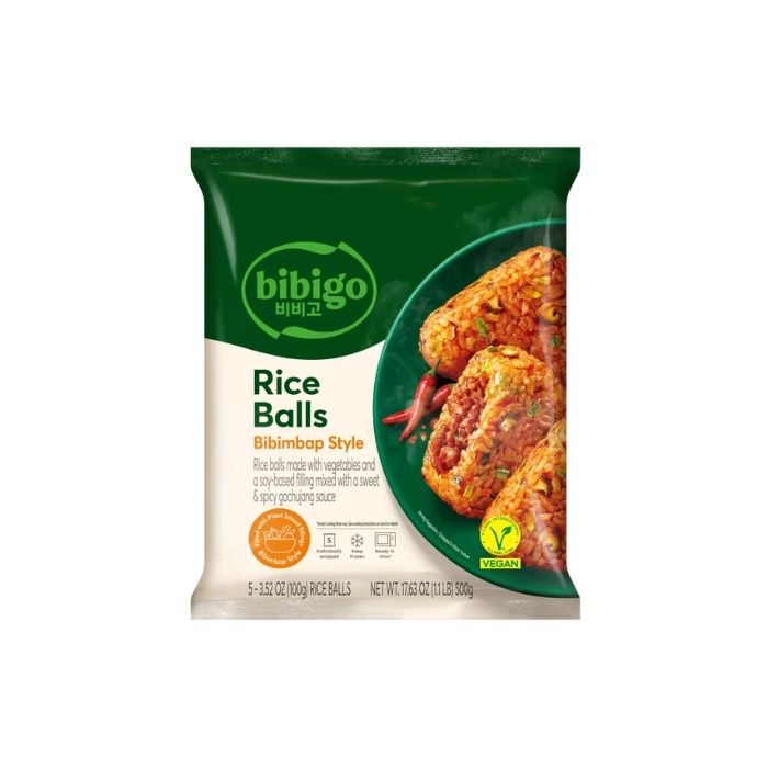 [FROZEN] CJ Bibigo Rice Ball Plant-Based  500g  韓式拌飯飯团