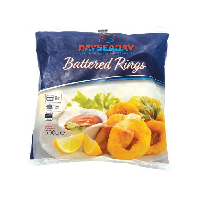 [FROZEN] DAY SEA DAY Battered Squid Rings 500g 急凍炸魷魚圈