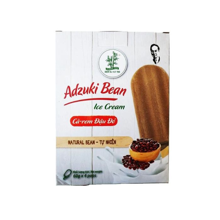 [FROZEN] [MULTIPACK] BAMBOOTREE Ice Bar Adzuki Bean 60gX4