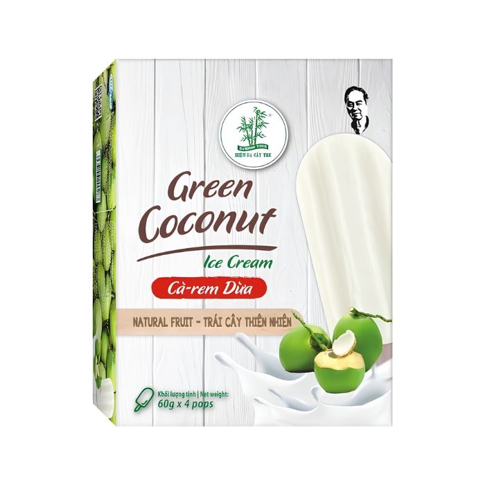[FROZEN] [MULTIPACK] BAMBOOTREE Ice Bar Coconut 60gX4