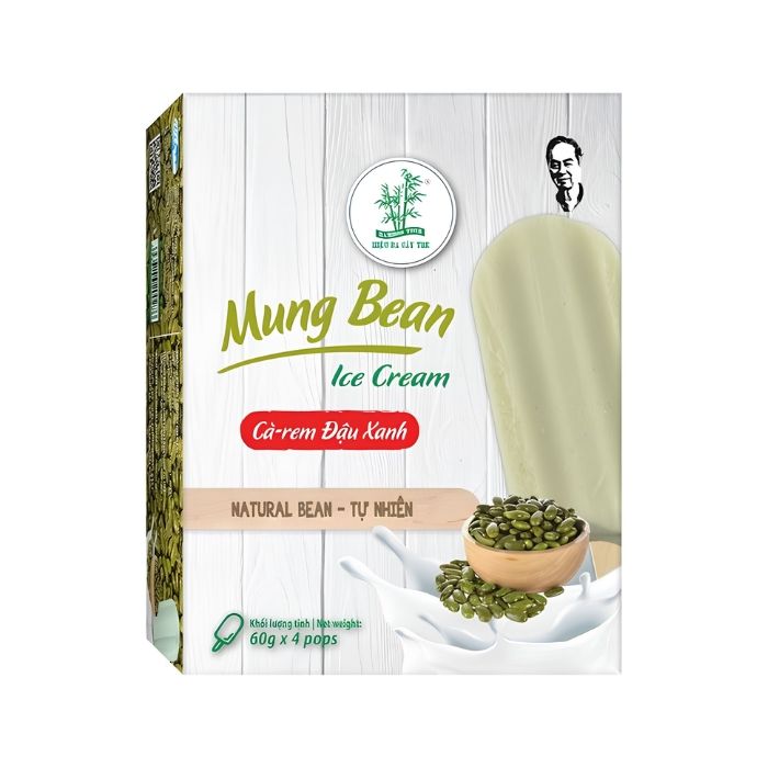 [FROZEN] [MULTIPACK] BAMBOOTREE Ice Bar Mung Bean 60gX4