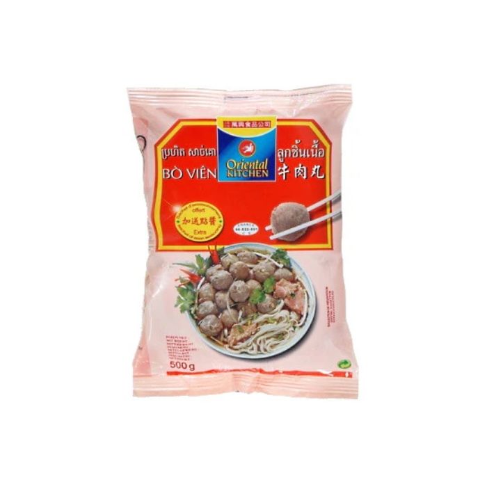 [FROZEN] ORIENTAL KITCHEN Beef Balls 500g 萬興凍牛肉丸