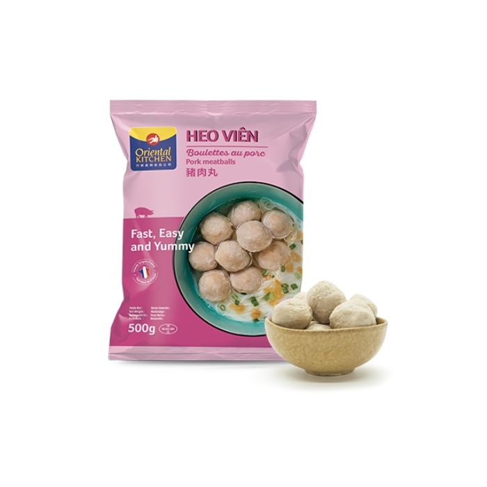 [FROZEN] ORIENTAL KITCHEN Pork Balls 500g 萬興凍豬肉丸