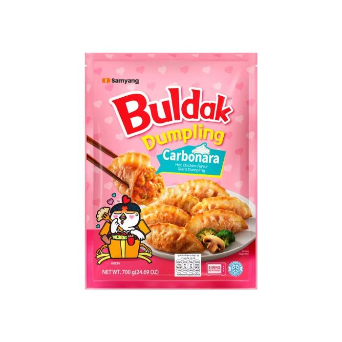 [FROZEN] SAMYANG Hot Chicken Carbonara Buldak Dumpling 700g 三養 "火雞味"粉色奶油餃子