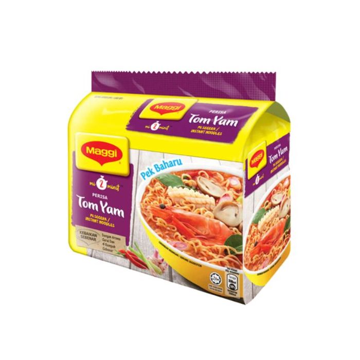 MAGGI Tom Yam instant noodles 5x79g (Pack of 5)   美極冬陰面