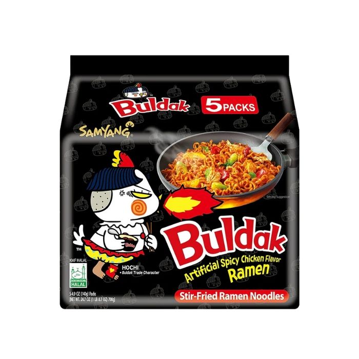 SAMYANG Buldak Ramen Noodle 140gx5 (PACK OF 5)