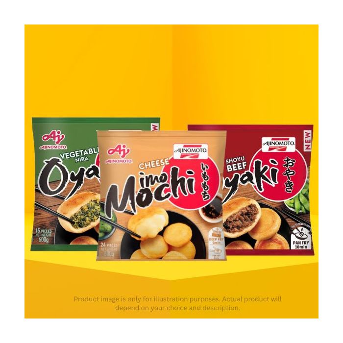 Mix and Match Ajinomoto Oyaki and Mochi Bundle Deal