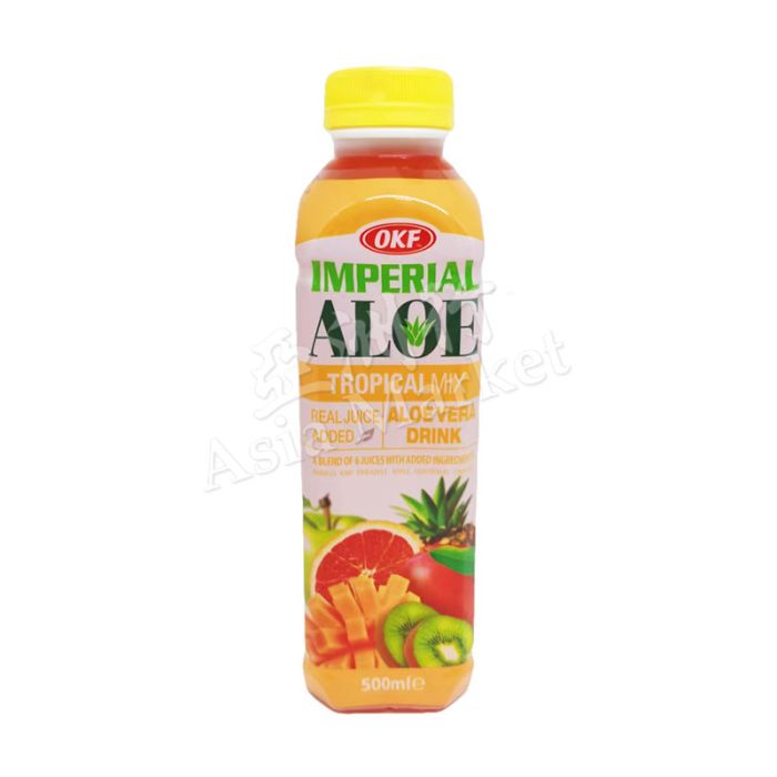 OKF Aloe Imperial Tropicalmix 500ml 韓國热带果味蘆薈