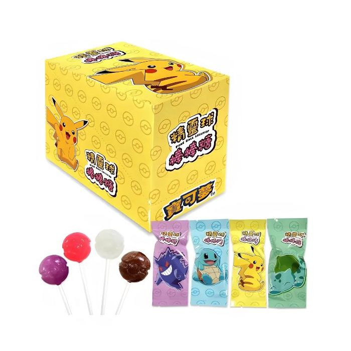 AMANDIER Pokemon Shaped Lollipop 15gx8 (8pcs Set BOX) 120g