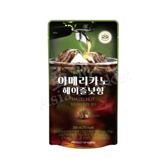 BALANCED GROW Americano Hazelnut  230ml 韓式袋裝飲料 (美式榛子味咖啡)