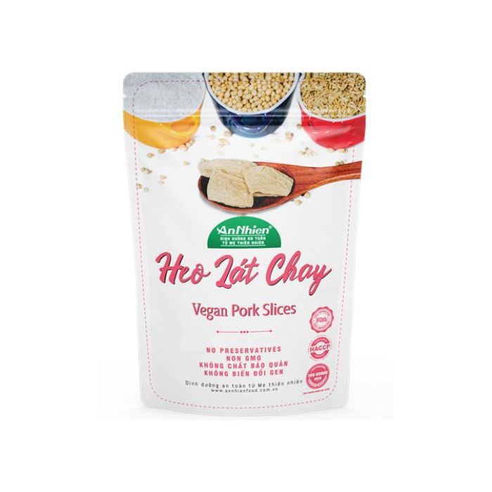Annhien Vegan Soy Pork Slices Heo Lat Chay 150g 純素大豆豬排