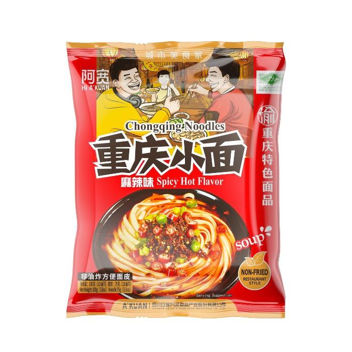 BAIJIA Chongqing Noodle-Spicy Hot Flavour 100g  重慶小面麻辣味