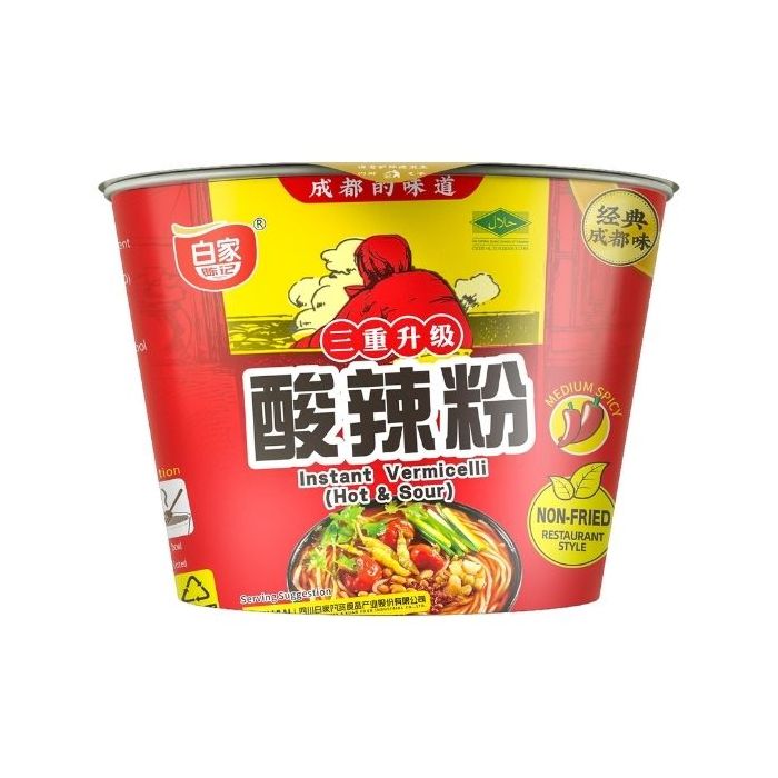 BAIJIA 白家陈记 - 酸辣粉丝 (碗) 108g