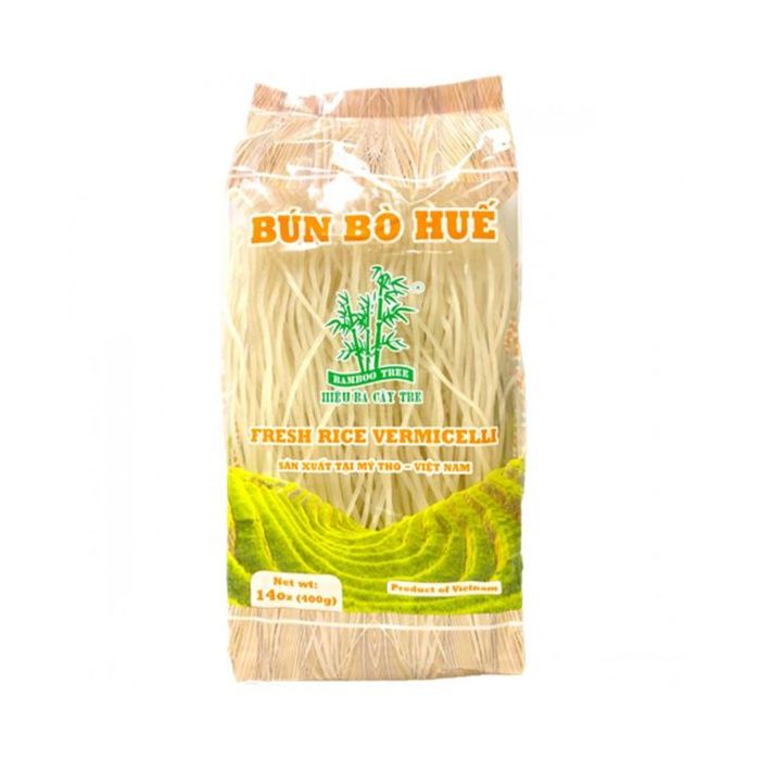 BAMBOO TREE Rice Vermicelli Bun Bo Hue 400g  竹樹牌 越南米粉