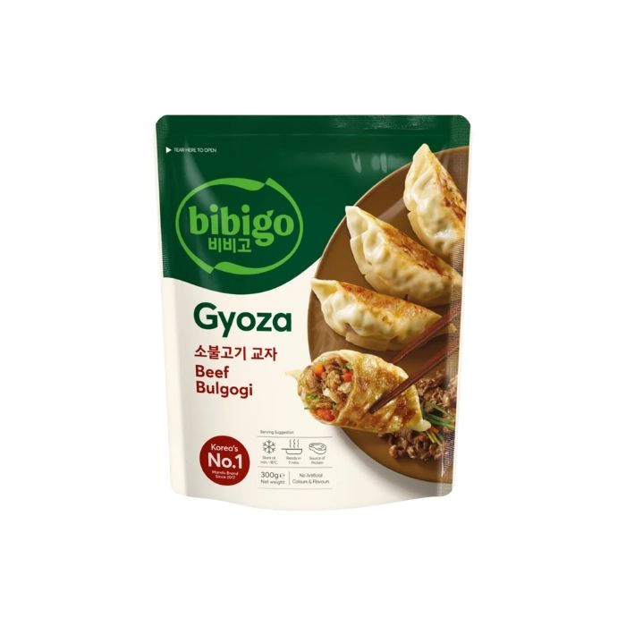 [FROZEN] CJ BIBIGO  Beef Bulgogi Gyoza Dumplings 600g  超大韓牛肉菜餃
