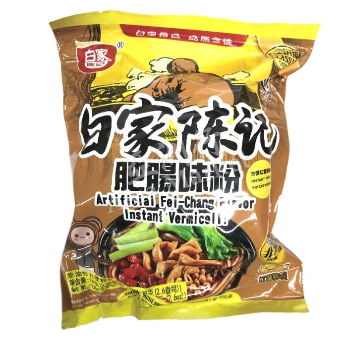 BAIJIA Spicy Artificial Fei-Chang Flavor Instant Sweet Potato Vermicelli 108g