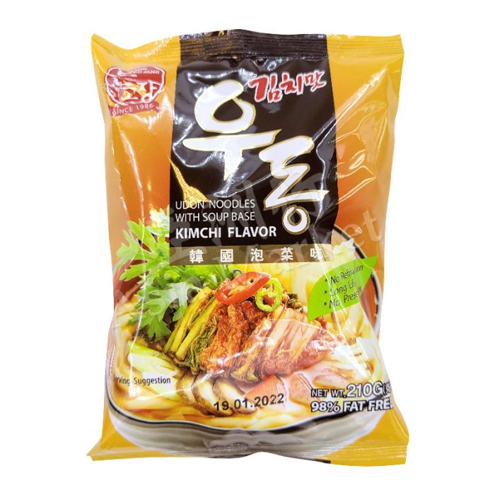 HANIL  Udon Noodles with Kimchi Soup Base (BonGoJang) 210g 韓國泡菜烏冬