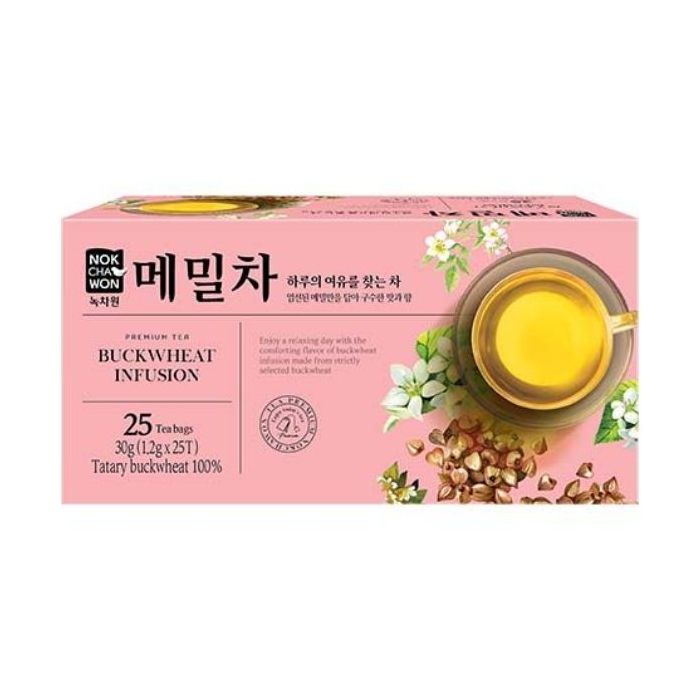 NOKCHAWON Premium Tea Buckwheat Infusion 25 Tea Bags 30g  