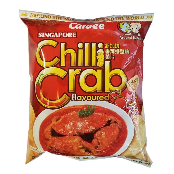 CALBEE Singapore Chilli Crab Flavoured Potato Chips 55g