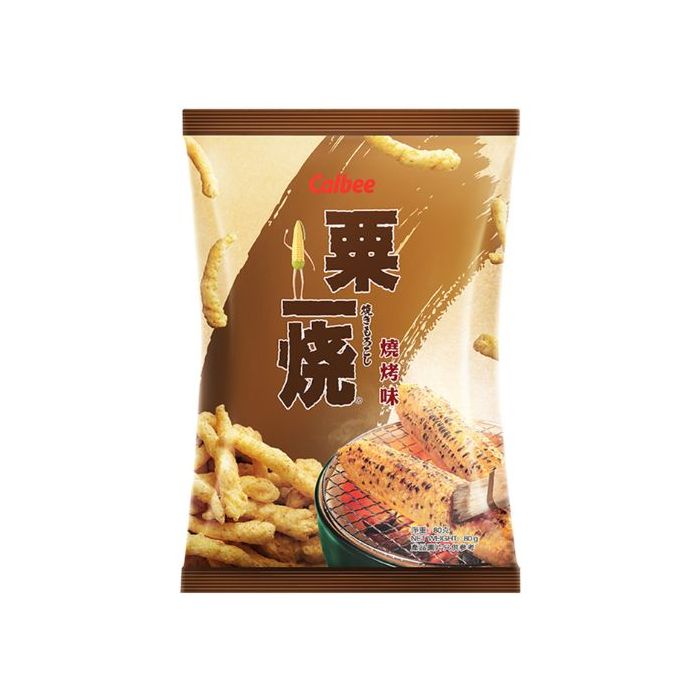 CALBEE Grill A Corn BBQ Flavour 80g 卡樂B粟一燒