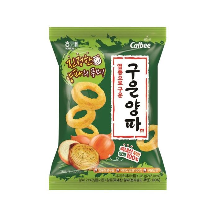 CALBEE HaiTai Roasted Onion Rings 60g 烤洋蔥圈