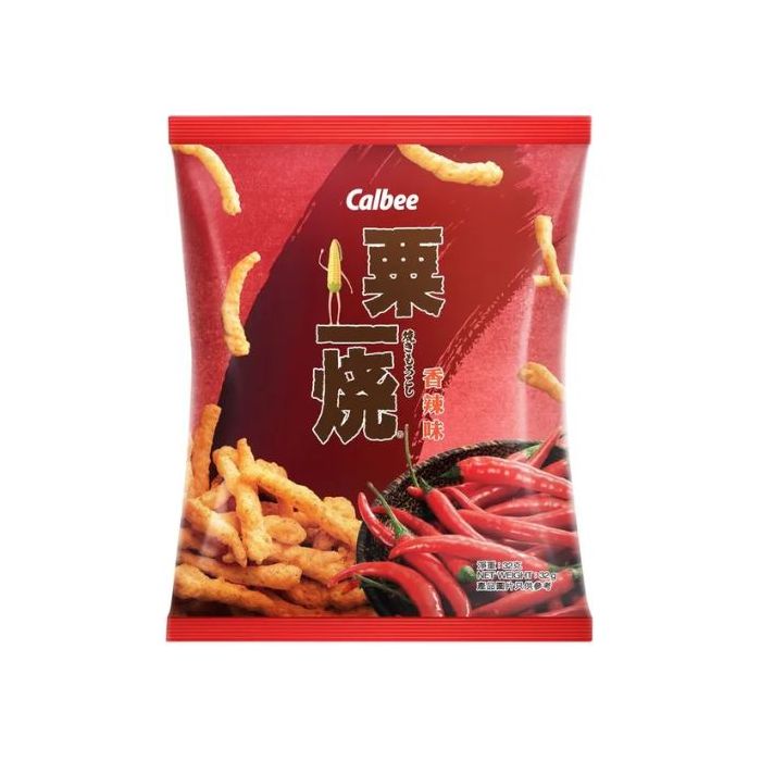 CALBEE Grill A Corn Hot & Spicy Flavour 80g 卡樂B香辣粟一燒