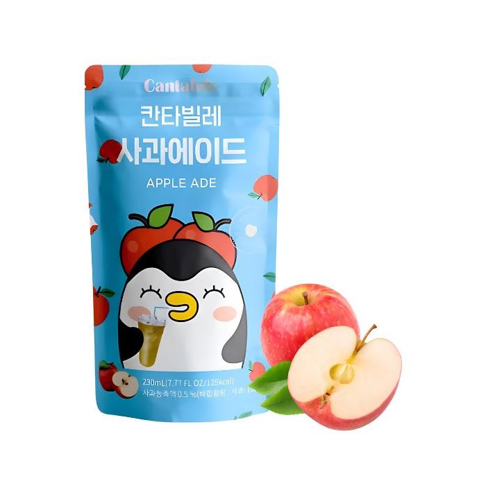 CANTABILE Apple Ice Ade Korean Pouch Drink 230ml 