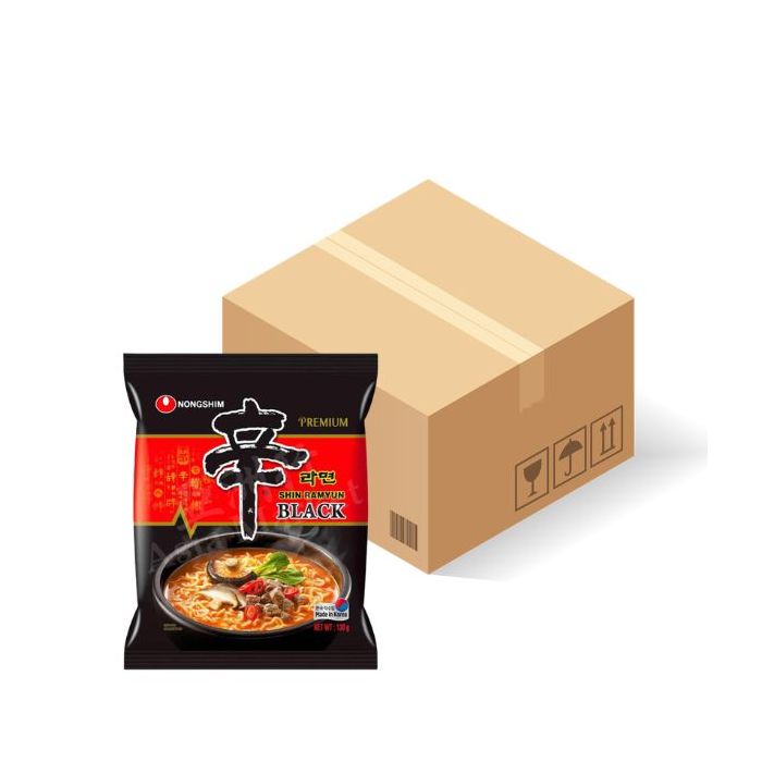 NONGSHIM Shin Ramyun Black Noodle 130g x32 [CASE]