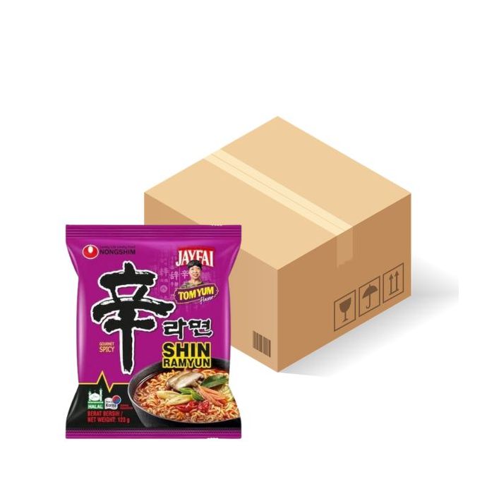Nongshim Shin Ramyun Tom Yum Flavour 123g x20 [CASE]
