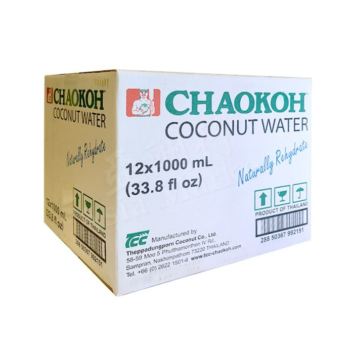 [CASE] CHAOKOH  Coconut Water 1L x12 