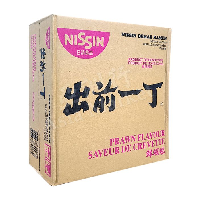 [CASE] NISSIN 日清 - 出前一丁 鲜虾面 100g (x30Pkts) 