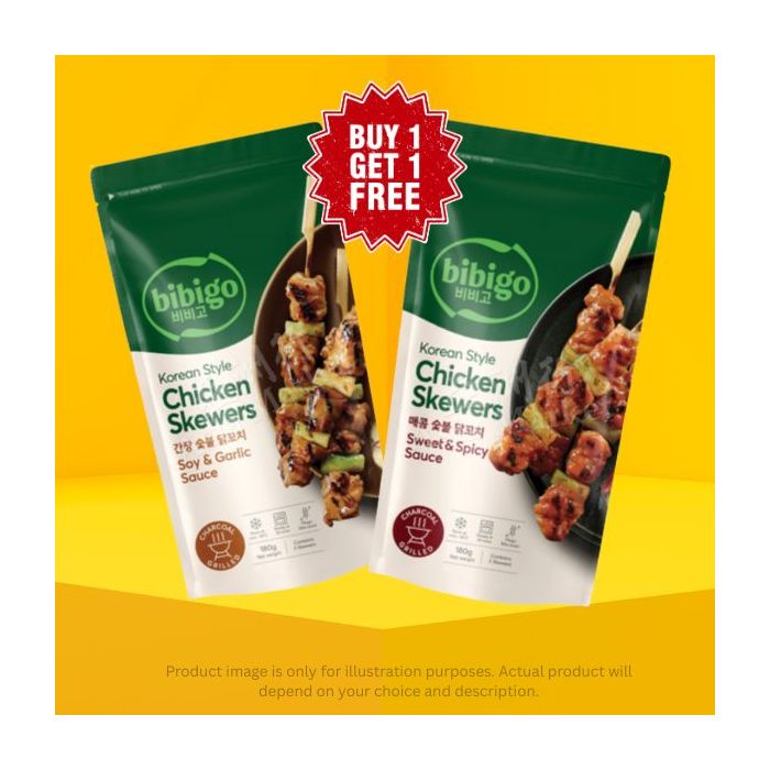 Buy 1 Get 1 FREE BIBIGO Chicken Skewer Bundle Deal