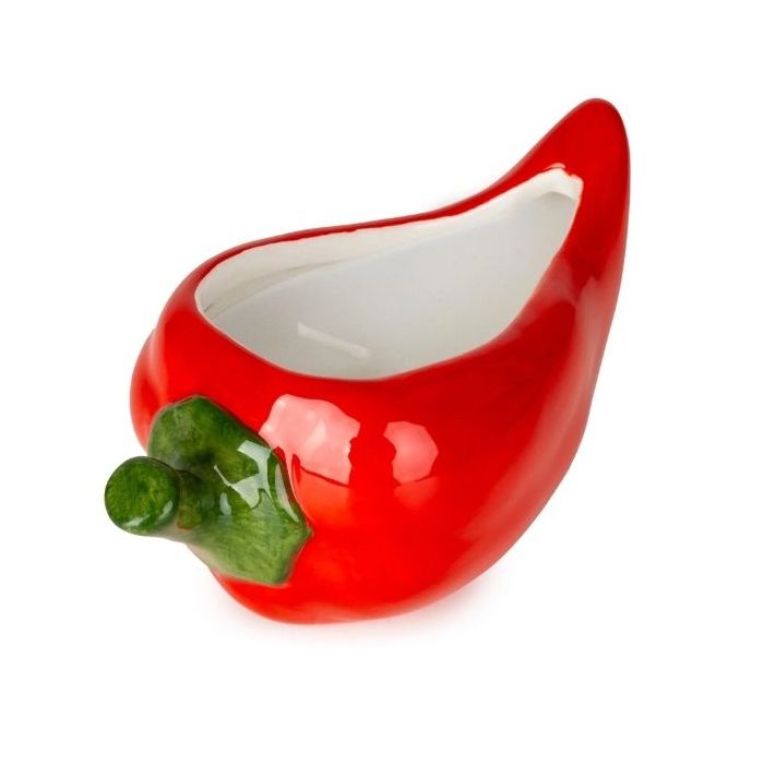 Candlelight Ceramic Chilli Shaped Candle Pot 
