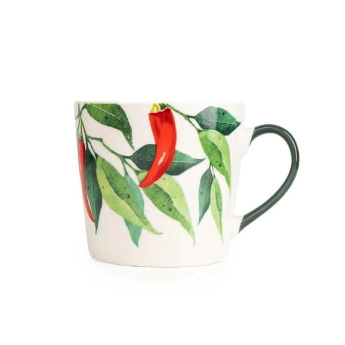 Candlelight Wide Conical Mug - Mediterranean Chilli 