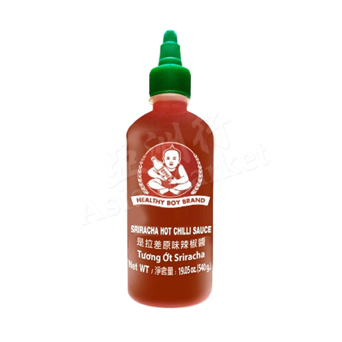 HEALTHY BOY - Sriracha Hot Chilli Sauce 540g 肥兒標是拉差辣椒醬