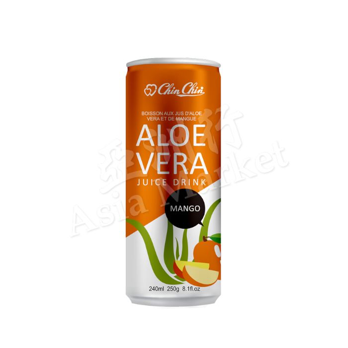 Chin Chin  Aloe Vera Juice Drink Mango Flavour 330ml  親親蘆薈飲-芒果味