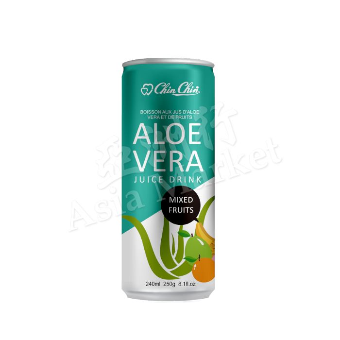 Chin Chin  Aloe Vera Juice Drink Mixed Fruits Flavour 330ml 親親蘆薈飲-原味