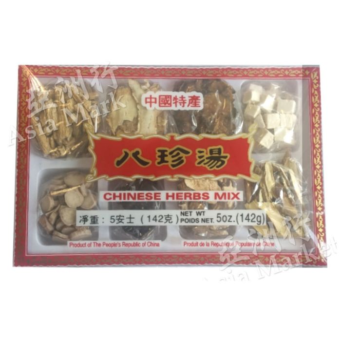 Chinese Herbs Mix (PATCHUN Soup/8 Herbs Tonic Soup) 143g 八珍湯料