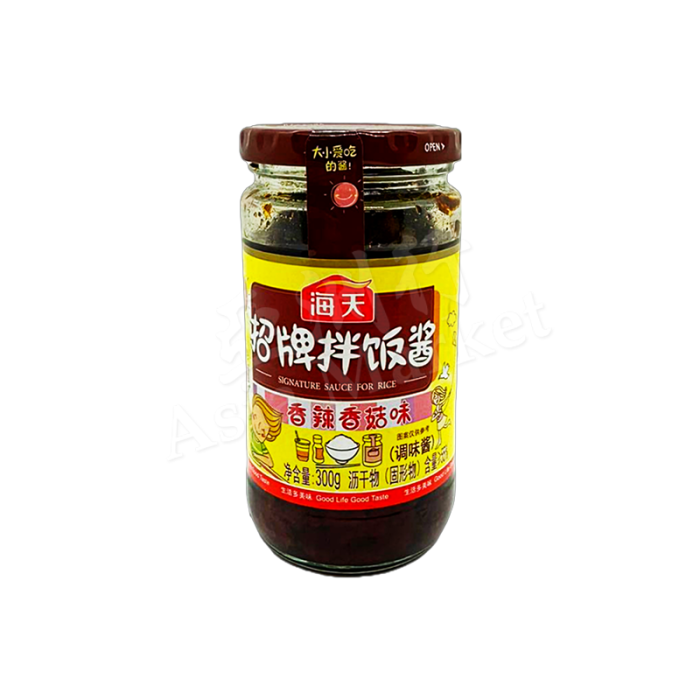 HAYDAY Signature Sauce for Rice (Spicy Mushroom Flavour) 300g 海天招牌拌飯醬