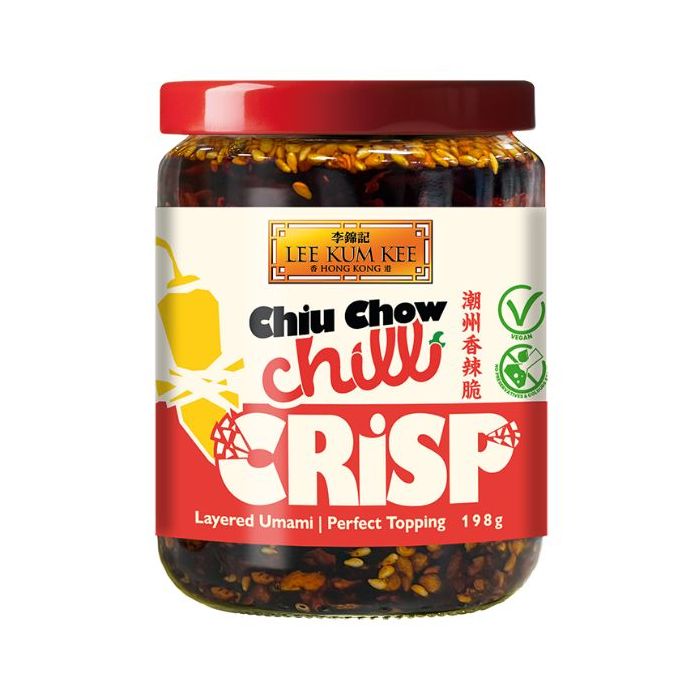 LEE KUM KEE Chiu Chow Chilli Crispy 198g 李錦記潮州香辣脆